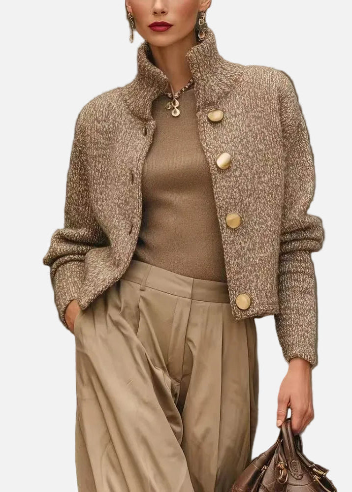 Adeline | Zamówiona Kurtka z Mieszanki Wełny