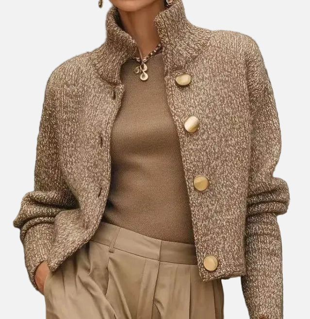 Adeline | Zamówiona Kurtka z Mieszanki Wełny