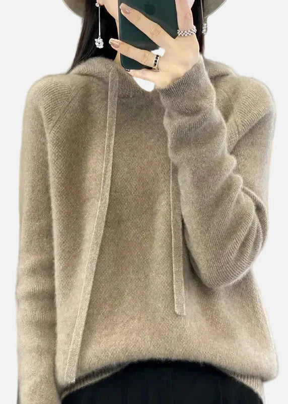 Hana | Zimowy Damski Sweter z Wełny Merino